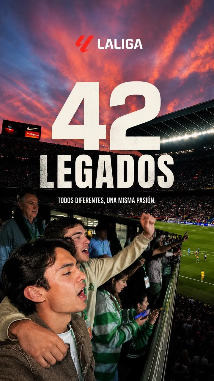 Campaña 42 Legados de LaLiga con representados de By Influence